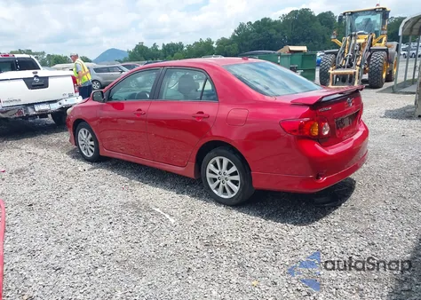 2009 Toyota Corolla S z USA, uszkodzony, nr VIN 2T1BU40E99C154869